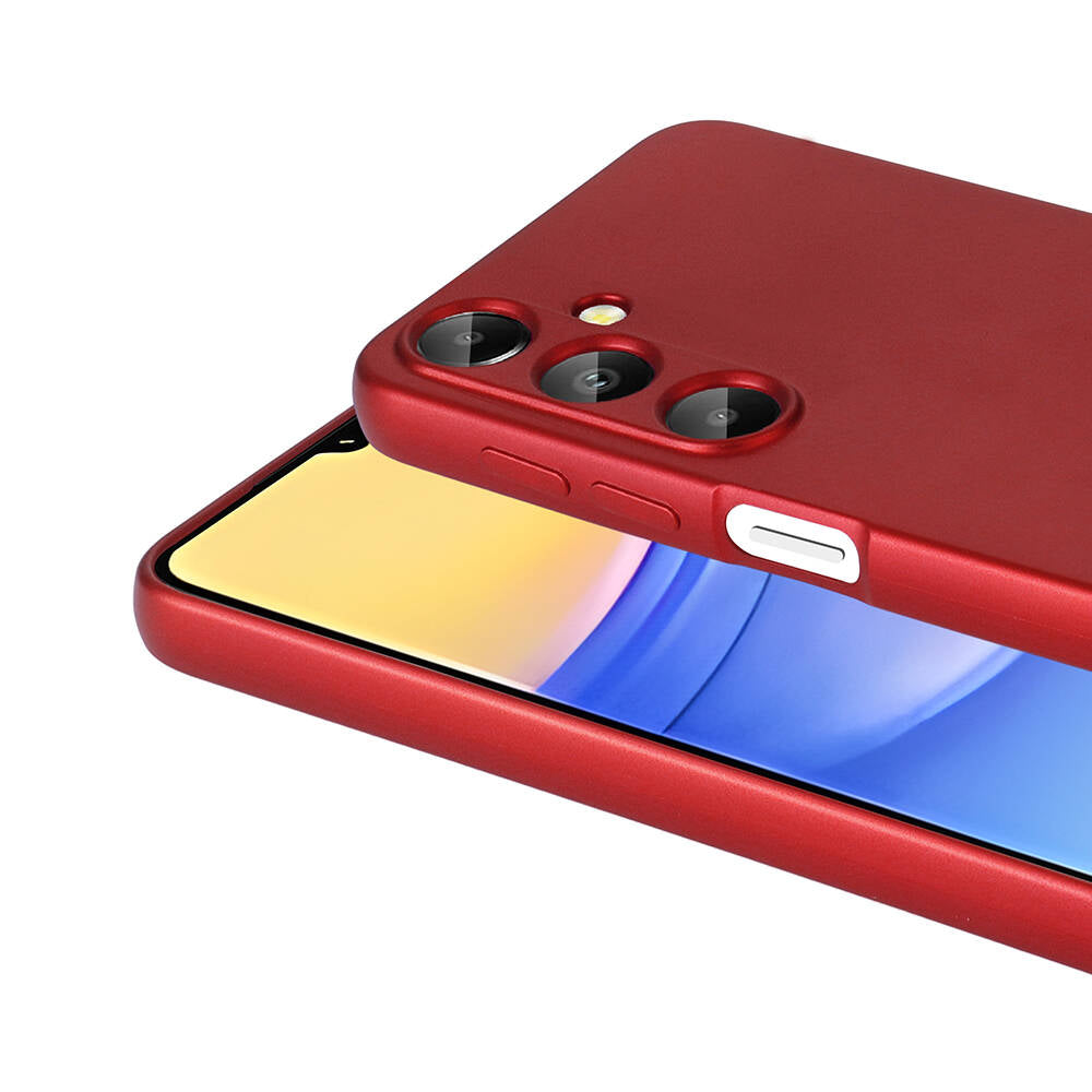 Galaxy A15 Kılıf Zore Premier Silikon Kapak Mürdüm