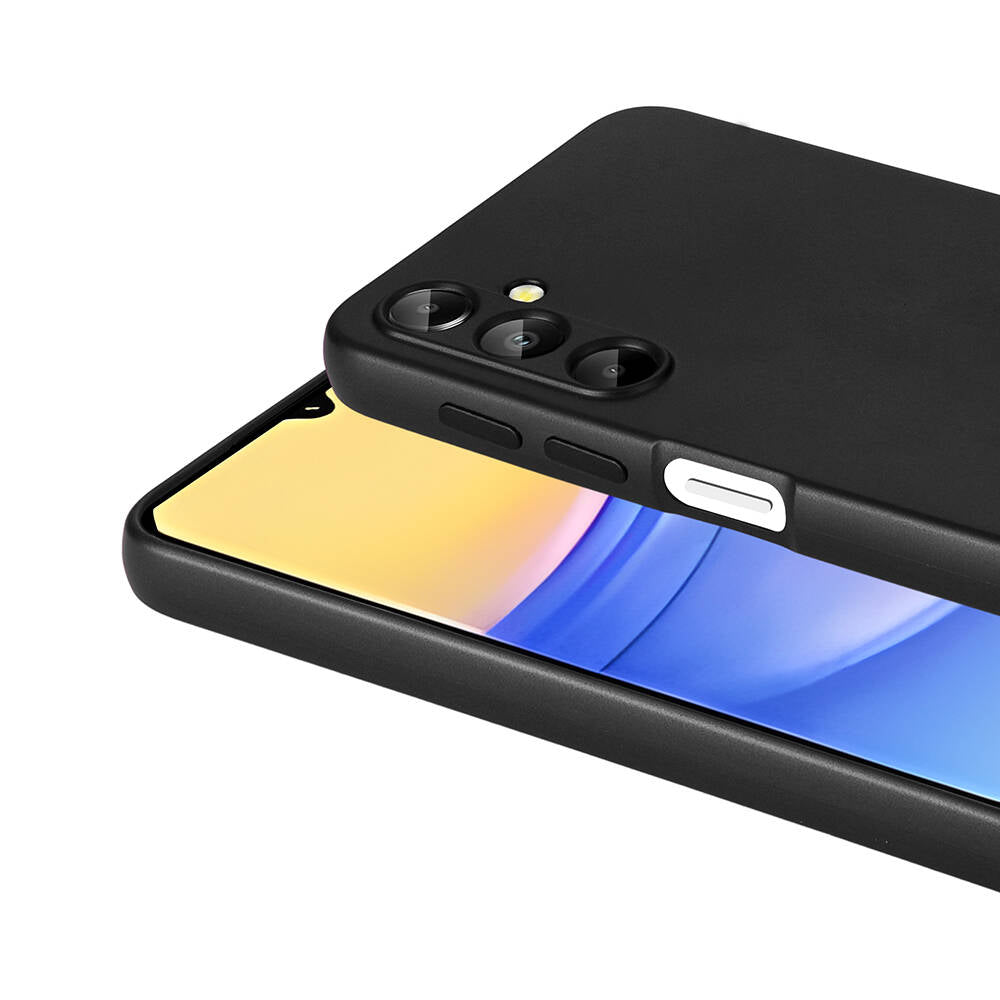 Galaxy A15 Kılıf Zore Premier Silikon Kapak Mürdüm