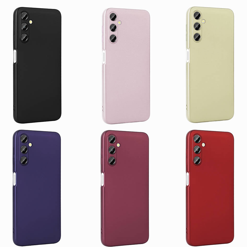 Galaxy A15 Kılıf Zore Premier Silikon Kapak Lacivert