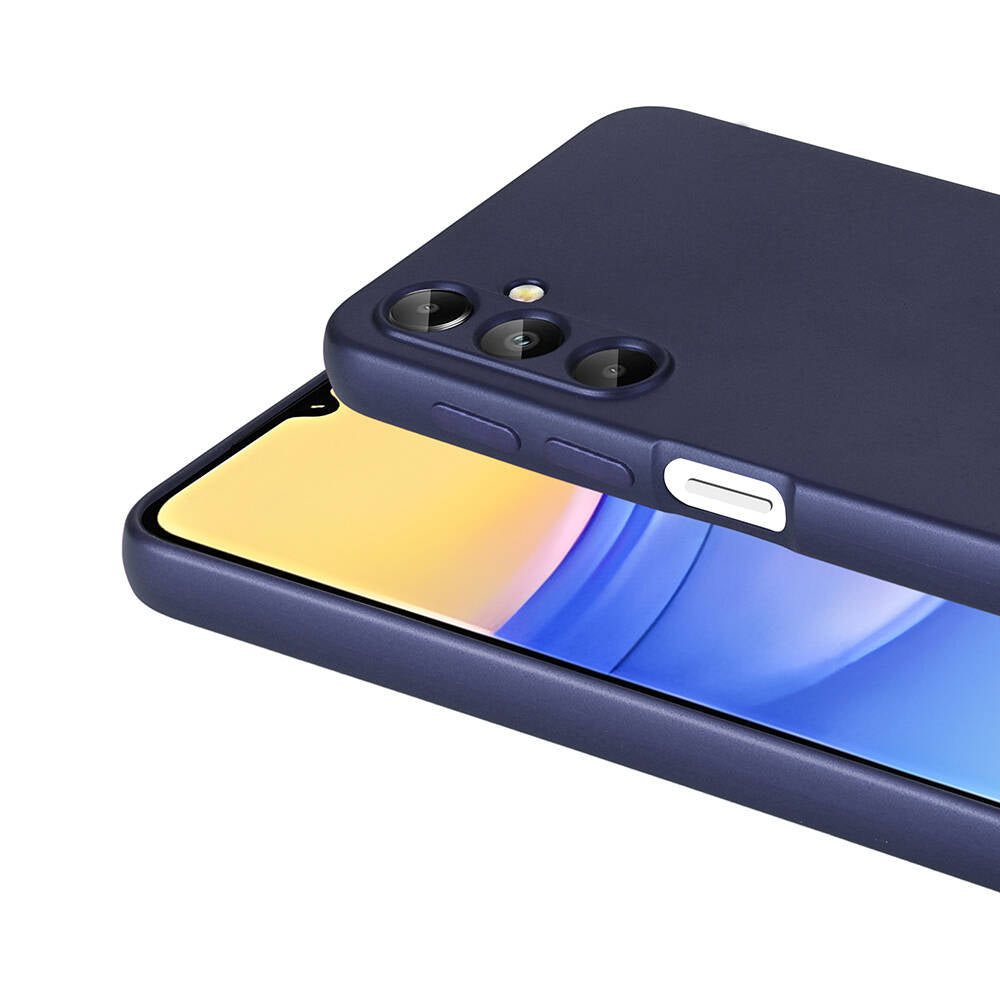 Galaxy A15 Kılıf Zore Premier Silikon Kapak Mürdüm