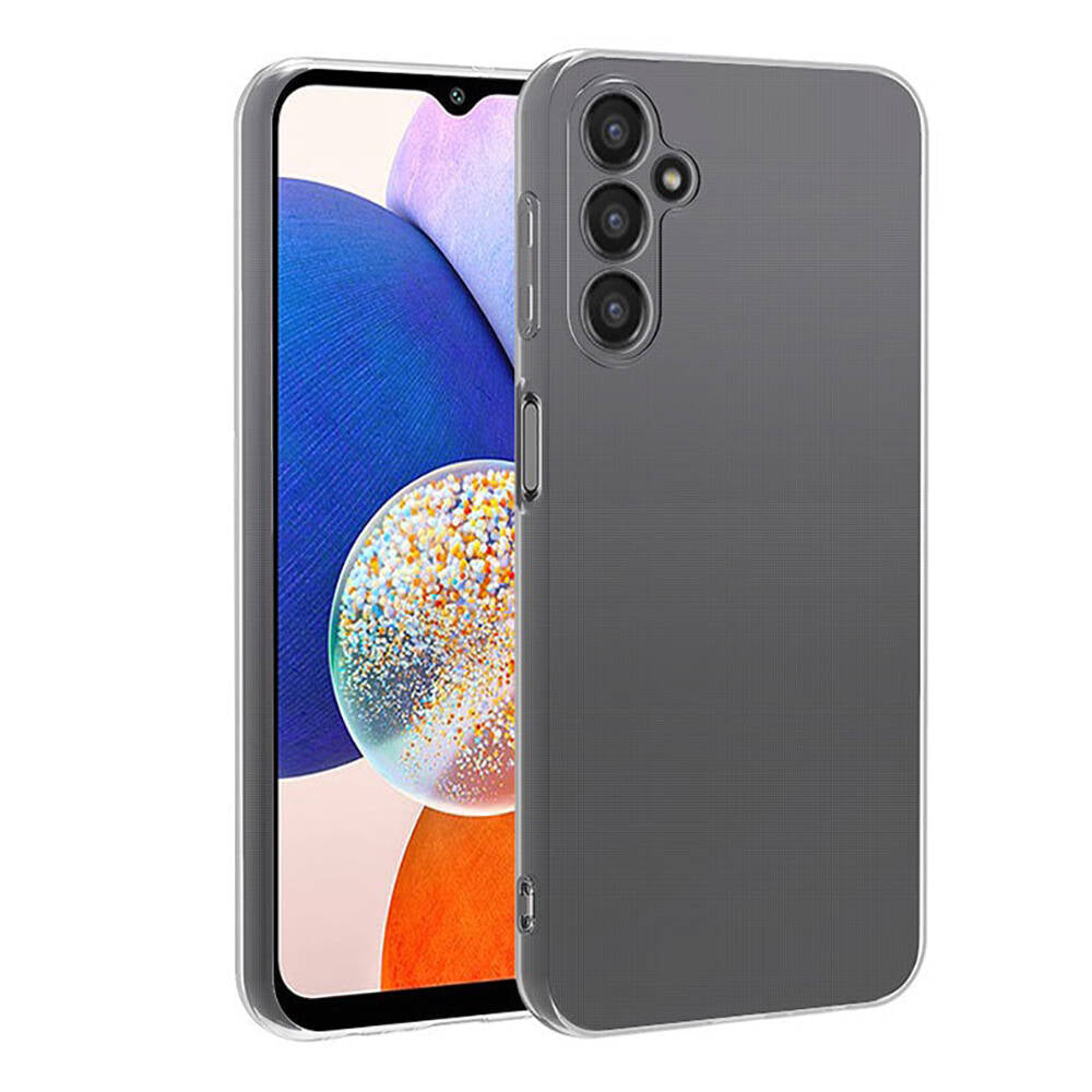 Galaxy A15 Kılıf Zore Süper Silikon Kapak Renksiz