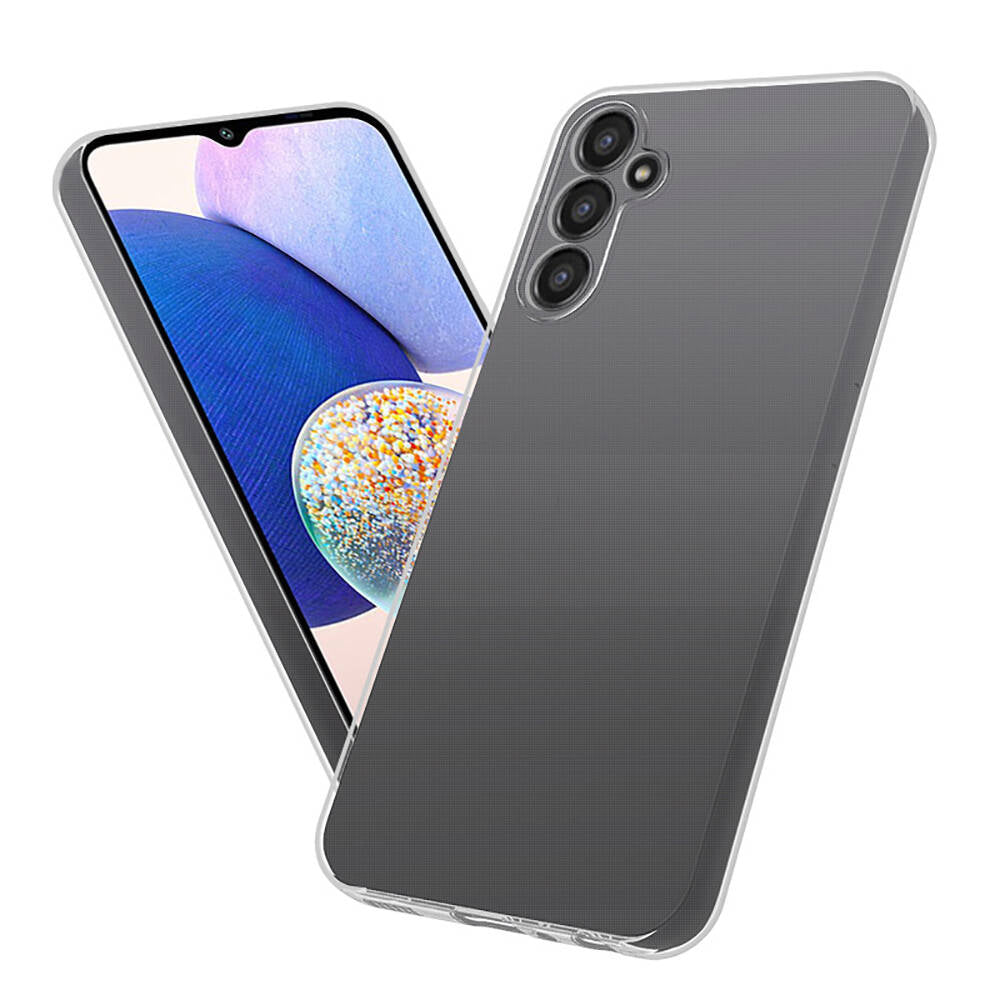 Galaxy A15 Kılıf Zore Süper Silikon Kapak Renksiz