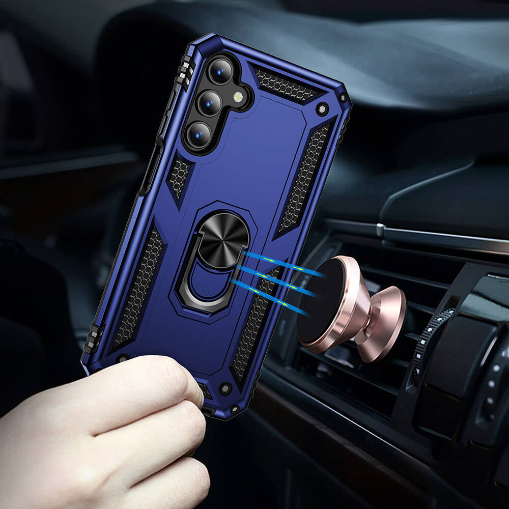 Galaxy A15 Kılıf Zore Vega Kapak Kırmızı