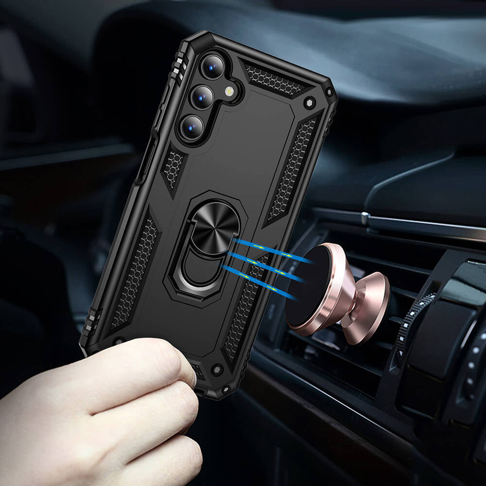 Galaxy A15 Kılıf Zore Vega Kapak Mavi
