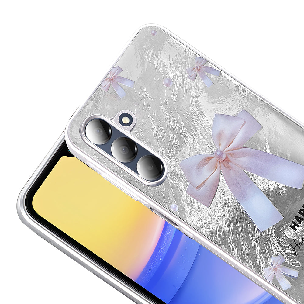 Galaxy A16 Kılıf Desenli Zore Mep Kapak Gold Leopar