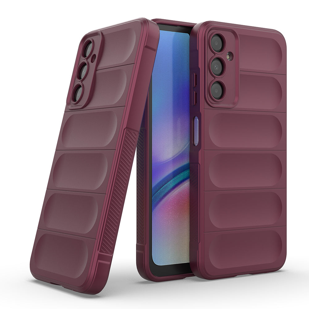 Galaxy A16 Kılıf Esnek TPU Oyuklu Arka Yüzey Tasarımlı Zore Etnik Silikon Kapak Siyah
