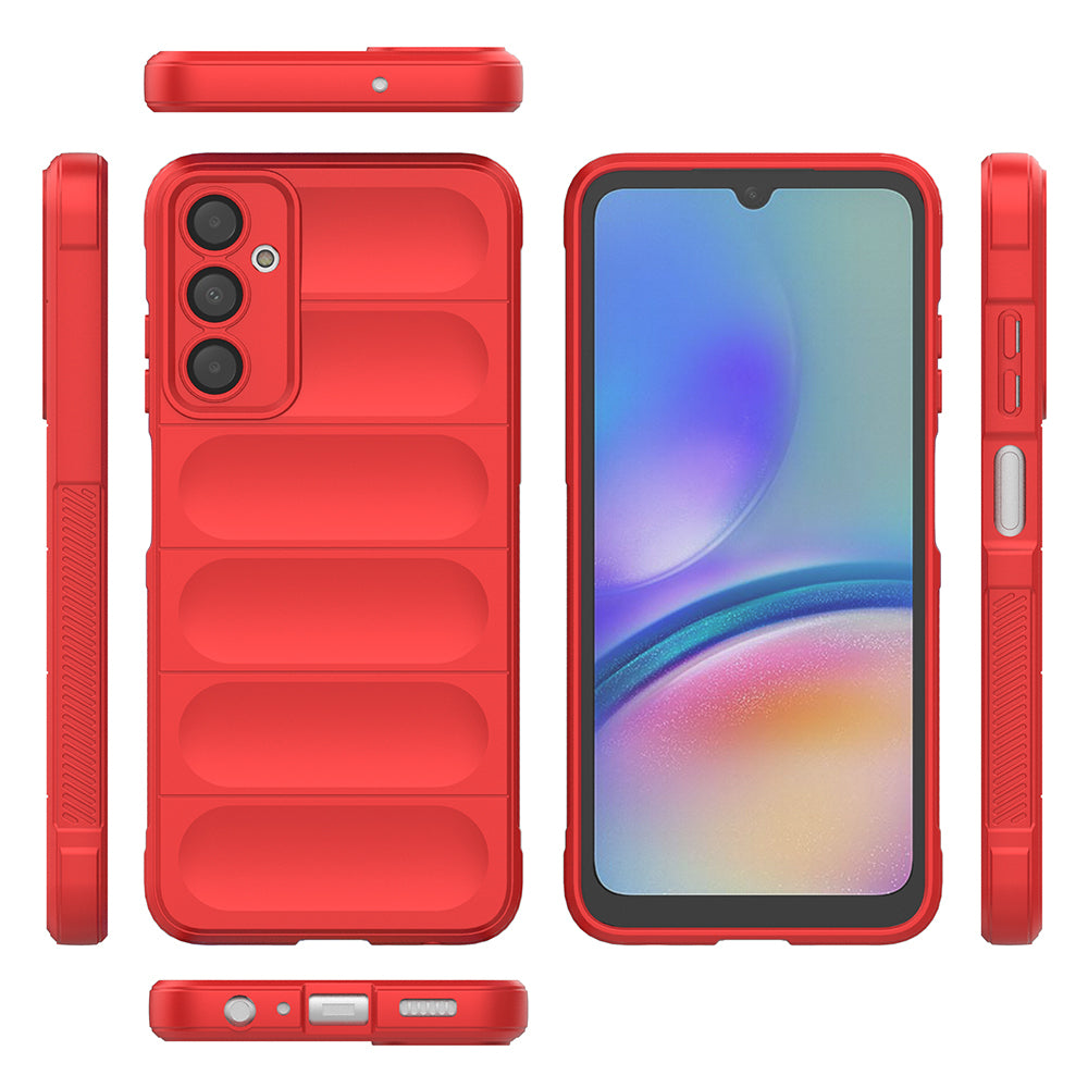 Galaxy A16 Kılıf Esnek TPU Oyuklu Arka Yüzey Tasarımlı Zore Etnik Silikon Kapak Siyah