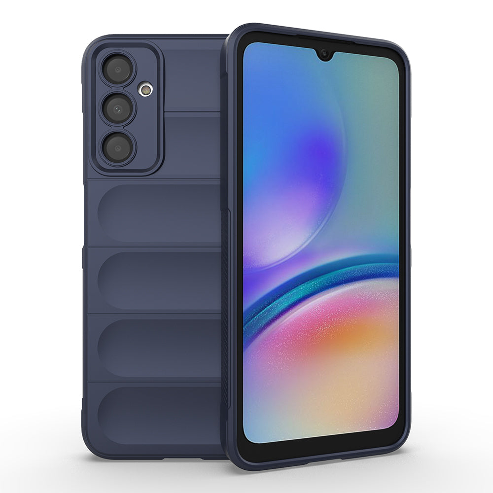 Galaxy A16 Kılıf Esnek TPU Oyuklu Arka Yüzey Tasarımlı Zore Etnik Silikon Kapak Siyah