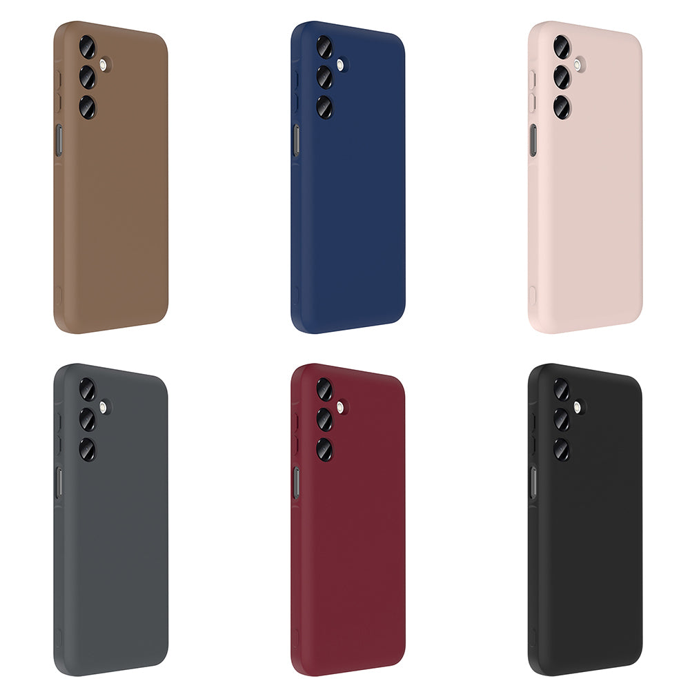 Galaxy A16 Kılıf Kamera Korumalı Kartlık Hazneli Zore Vitra Kapak Gri