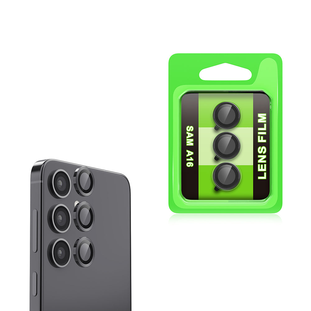 Galaxy A16 Zore CL-07 Kamera Lens Koruyucu Siyah