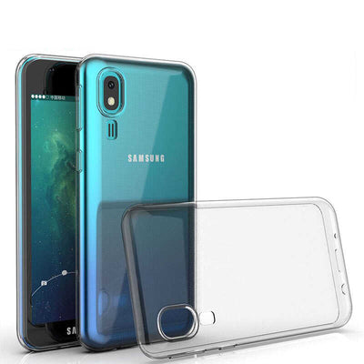 Galaxy A2 Core Kılıf Zore Süper Silikon Kapak Renksiz