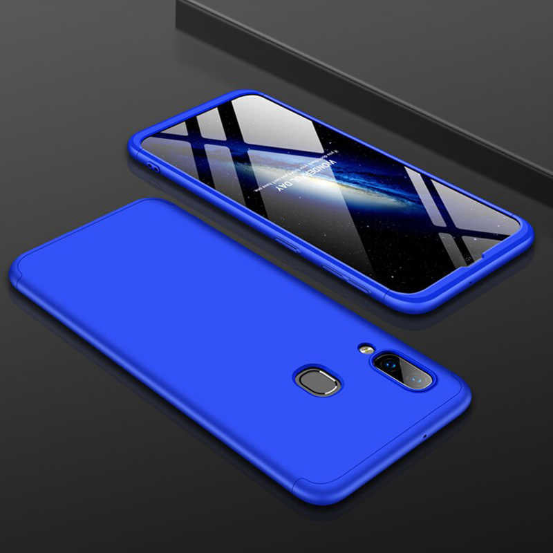 Galaxy A20 Kılıf Zore Ays Kapak Siyah-Kırmızı