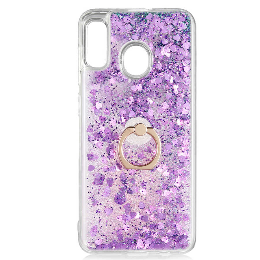 Galaxy A20 Kılıf Zore Milce Kapak Gümüş