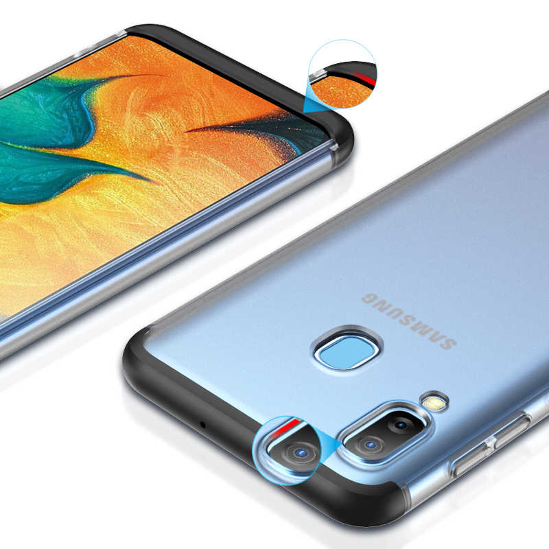 Galaxy A20 Kılıf Zore Nili Kapak Siyah