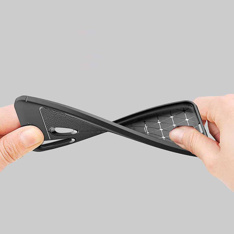 Galaxy A20 Kılıf Zore Niss Silikon Kapak Siyah