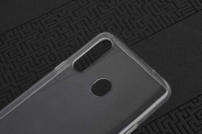 Galaxy A20S Kılıf Zore Süper Silikon Kapak Renksiz