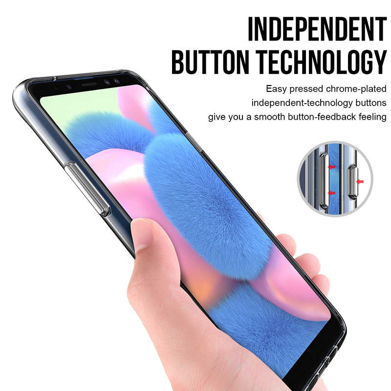 Galaxy A20S Kılıf Zore Gard Silikon Renksiz