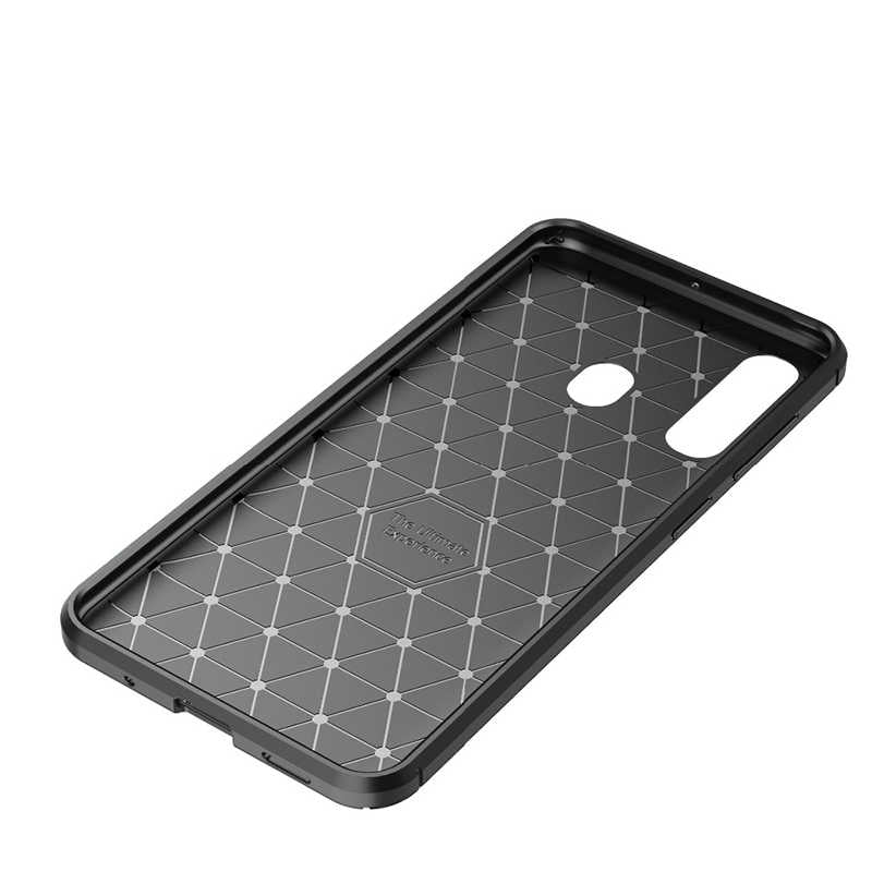 Galaxy A20S Kılıf Zore Negro Silikon Kapak Kahverengi