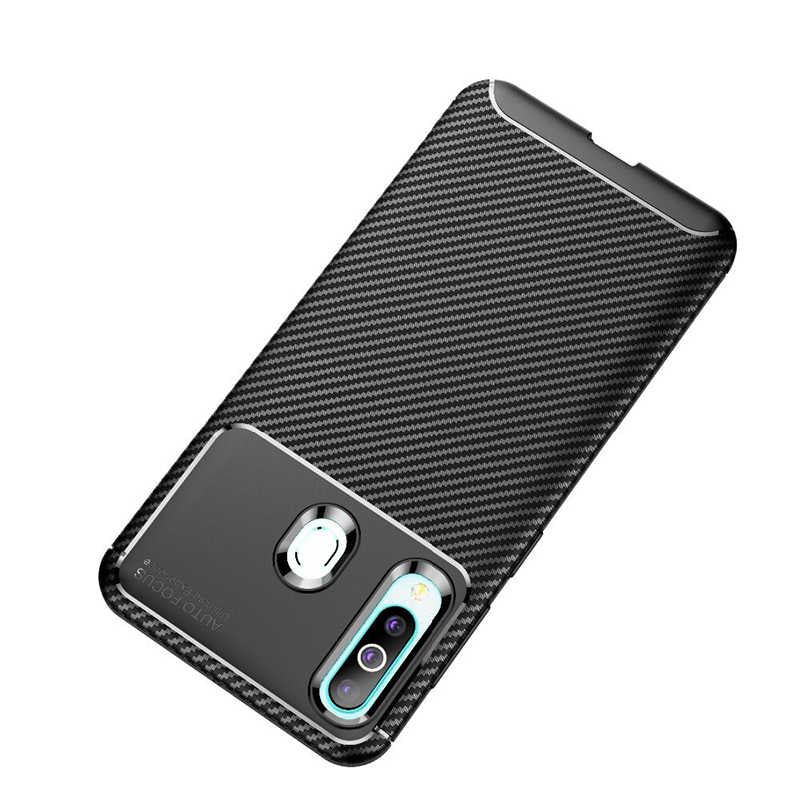 Galaxy A20S Kılıf Zore Negro Silikon Kapak Lacivert