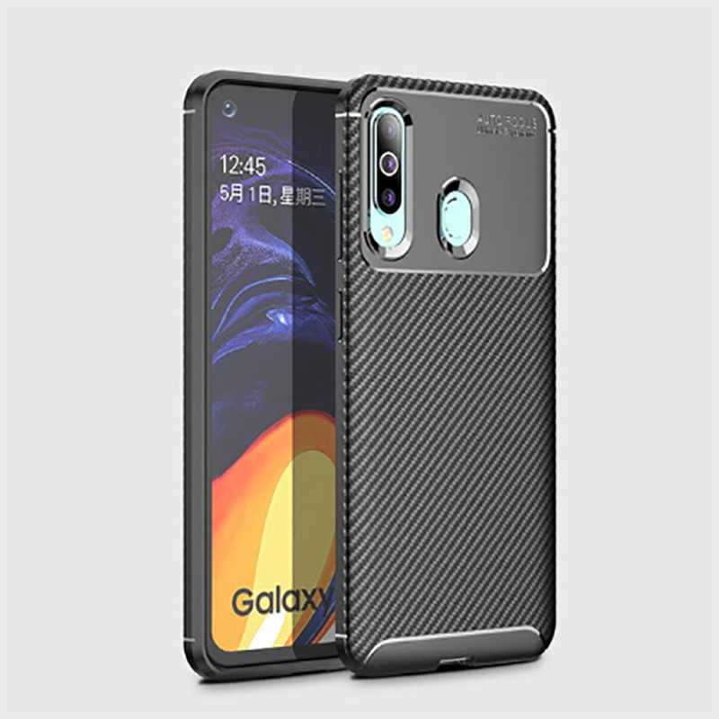 Galaxy A20S Kılıf Zore Negro Silikon Kapak Siyah