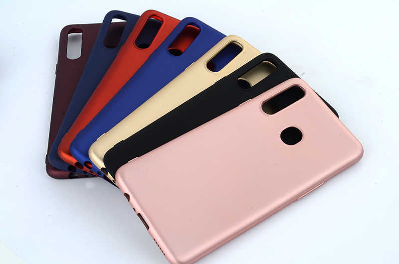 Galaxy A20S Kılıf Zore Premier Silikon Kapak Lacivert