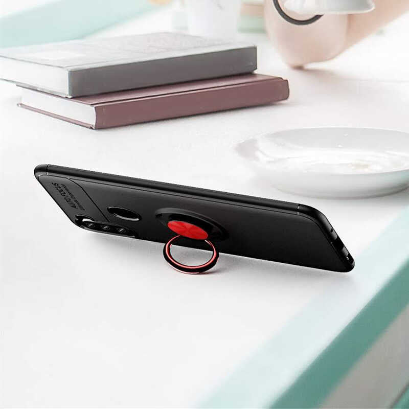 Galaxy A21 Kılıf Zore Ravel Silikon Kapak Mavi