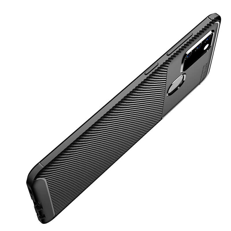 Galaxy A21S Kılıf Zore Negro Silikon Kapak Kahverengi