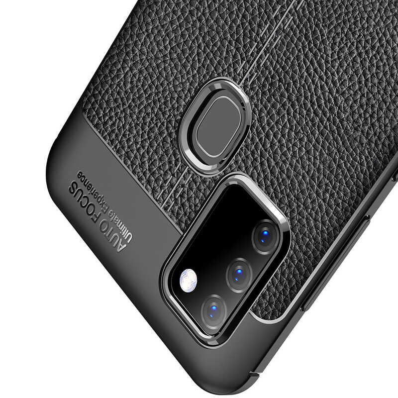 Galaxy A21S Kılıf Zore Niss Silikon Kapak Lacivert