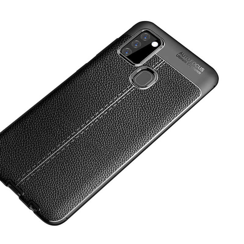 Galaxy A21S Kılıf Zore Niss Silikon Kapak Lacivert