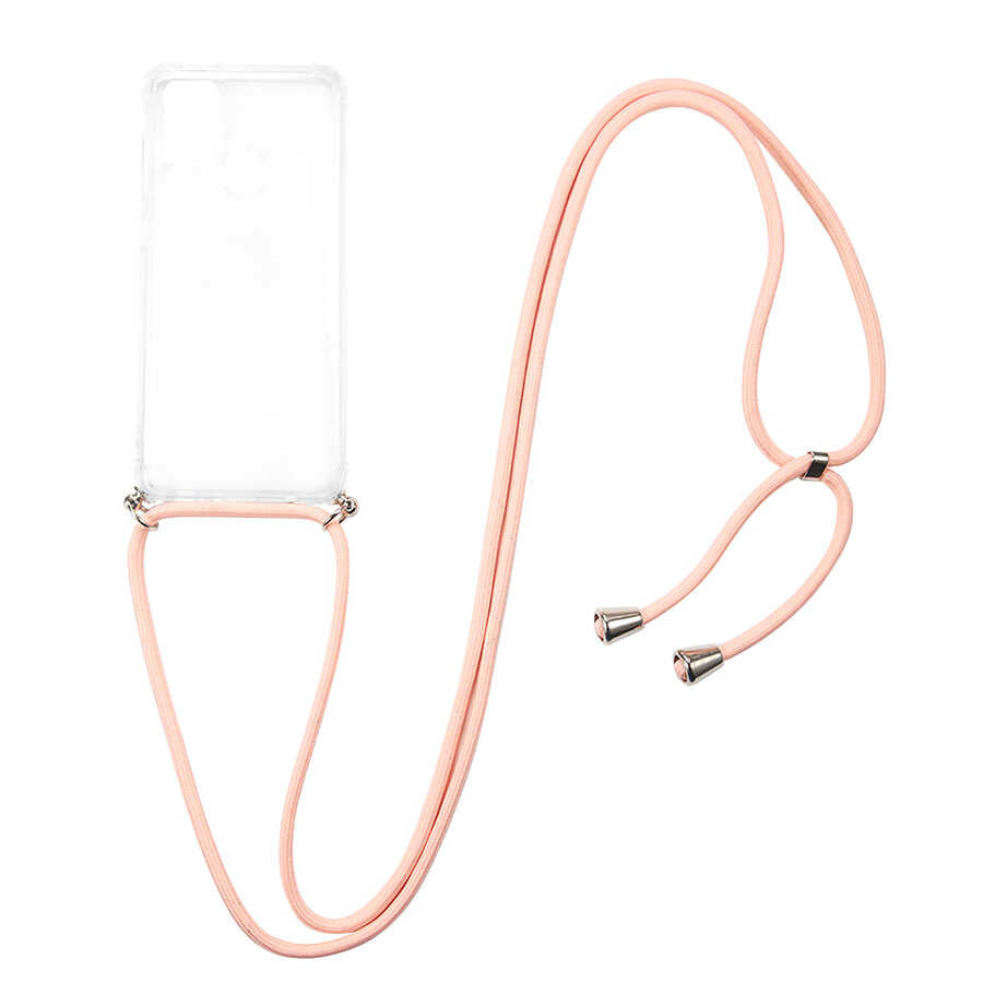 Galaxy A21S Kılıf Zore X-Rop Kapak Renksiz