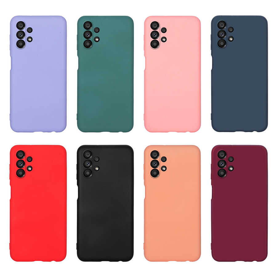 Galaxy A23 Kılıf Zore Mara Lansman Kapak Turuncu