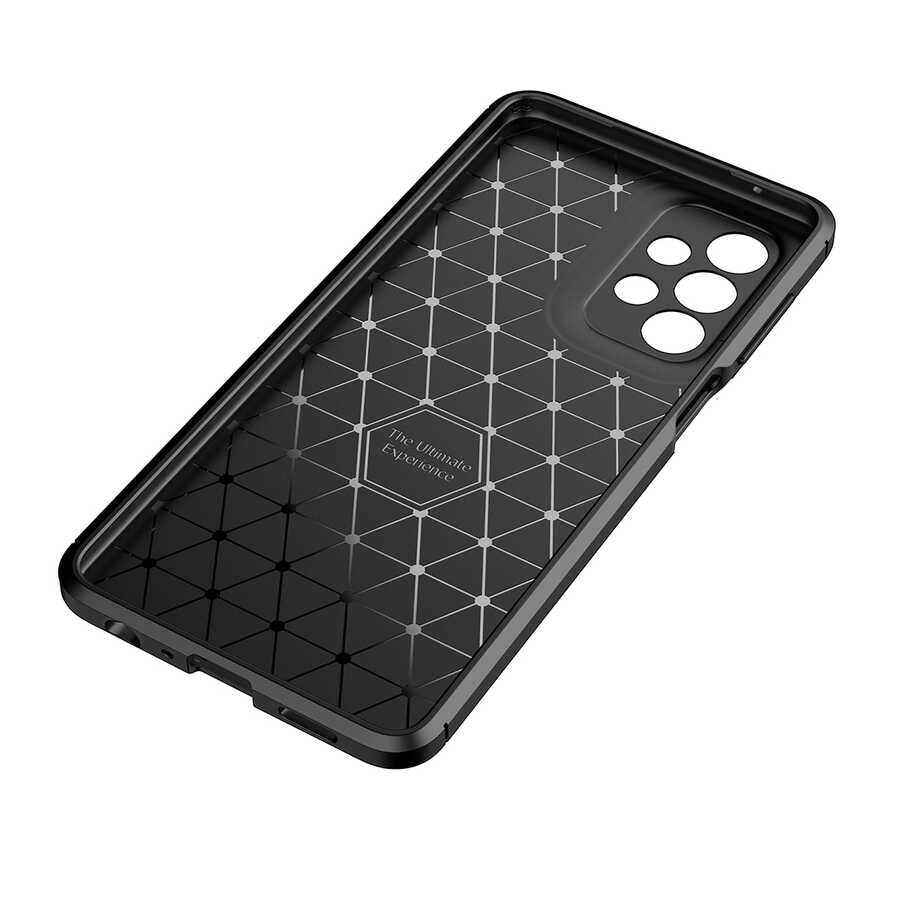 Galaxy A23 Kılıf Zore Negro Silikon Kapak Siyah