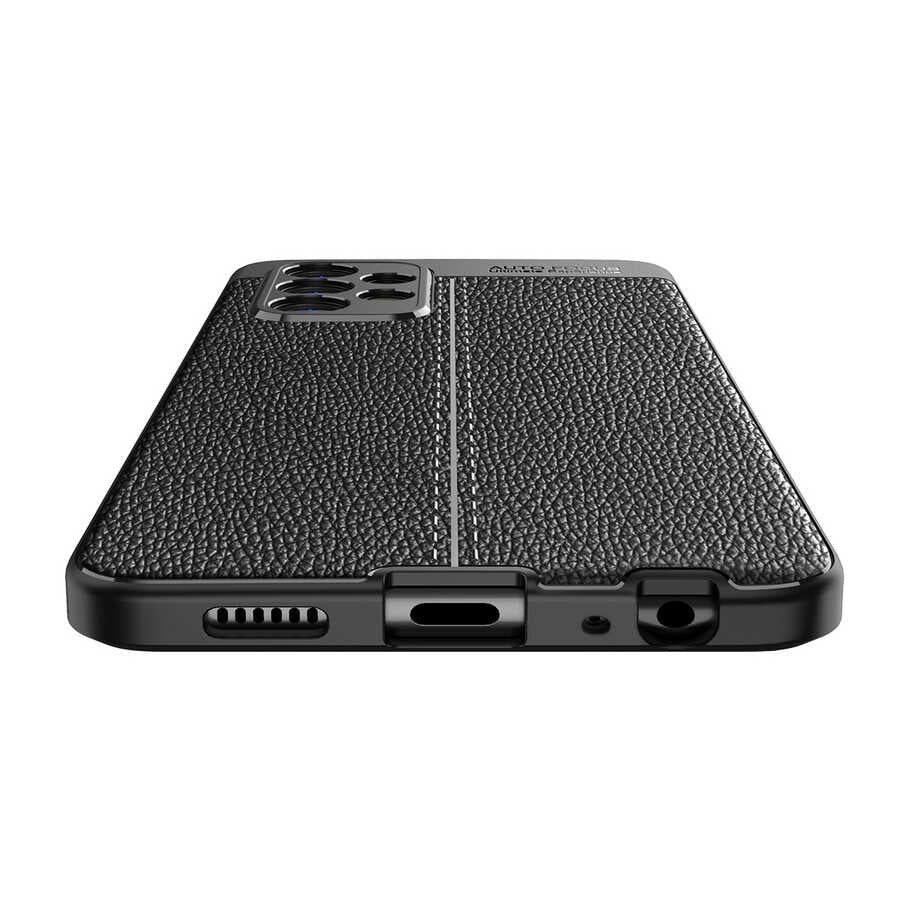 Galaxy A23 Kılıf Zore Niss Silikon Kapak Lacivert