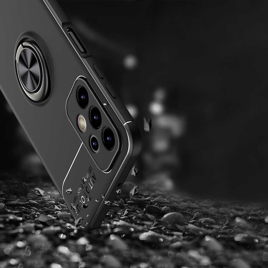 Galaxy A23 Kılıf Zore Ravel Silikon Kapak Kırmızı