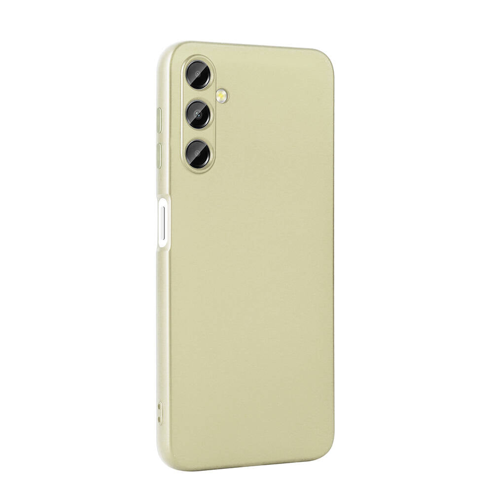 Galaxy A25 Kılıf Zore Premier Silikon Kapak Saks Mavi