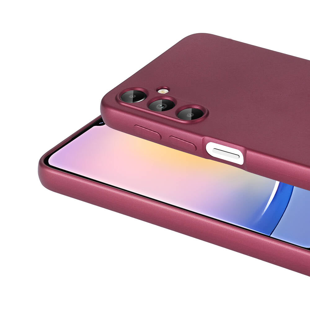 Galaxy A25 Kılıf Zore Premier Silikon Kapak Saks Mavi