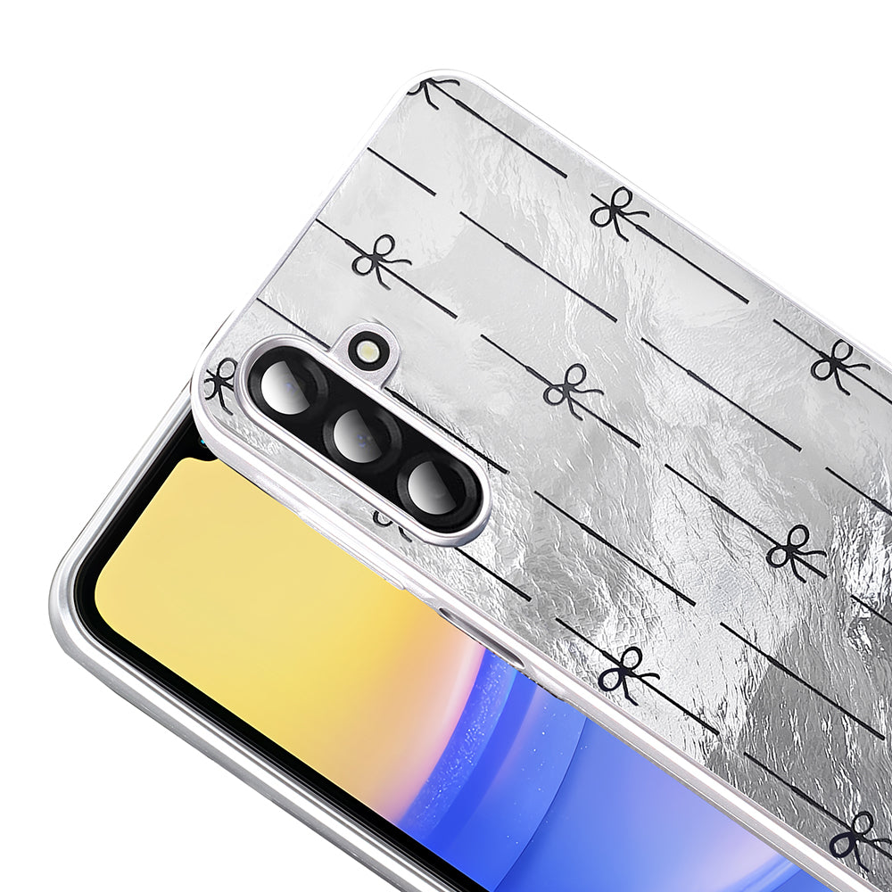 Galaxy A26 Kılıf Desenli Zore Mep Kapak İncili Fiyonk