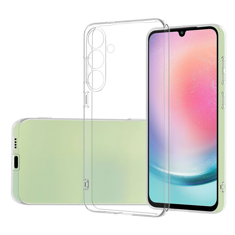 Galaxy A26 Kılıf Zore Süper Silikon Kapak Şeffaf