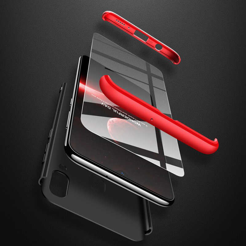 Galaxy A30 Kılıf Zore Ays Kapak Kırmızı