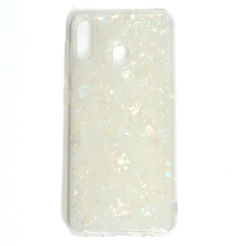 Galaxy A30 Kılıf Zore Mesa Silikon Beyaz