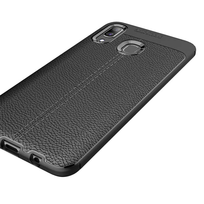 Galaxy A30 Kılıf Zore Niss Silikon Kapak Lacivert