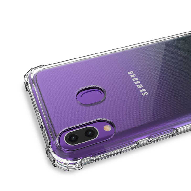 Galaxy A30 Kılıf Zore Nitro Anti Shock Silikon Renksiz