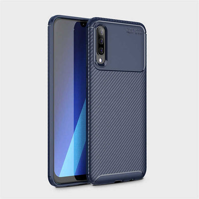 Galaxy A30S Kılıf Zore Negro Silikon Kapak Kahverengi
