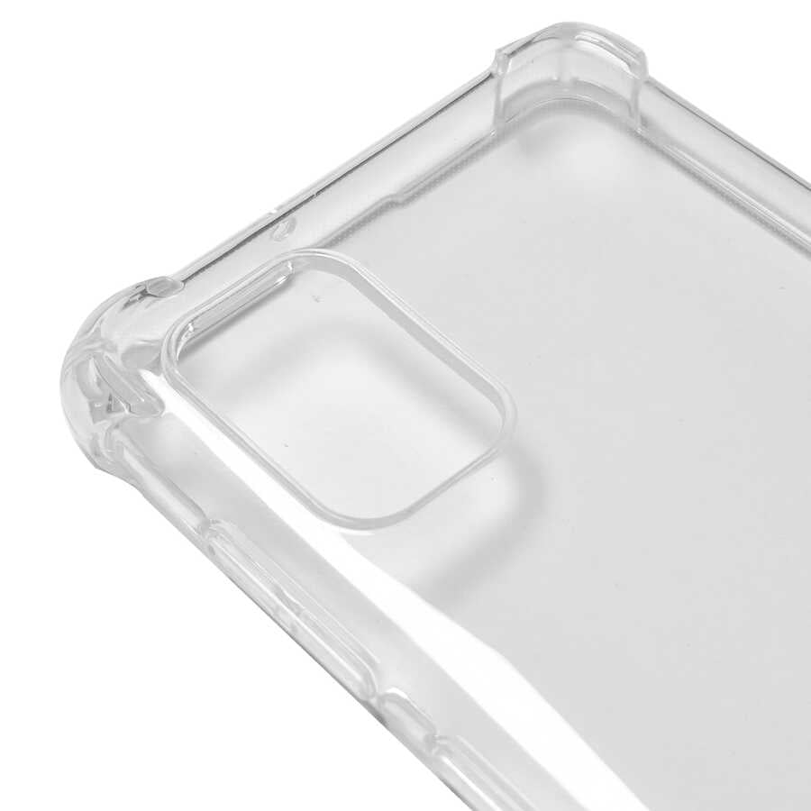 Galaxy A31 Kılıf Zore Kamera Korumalı Nitro Anti Shock Silikon Renksiz