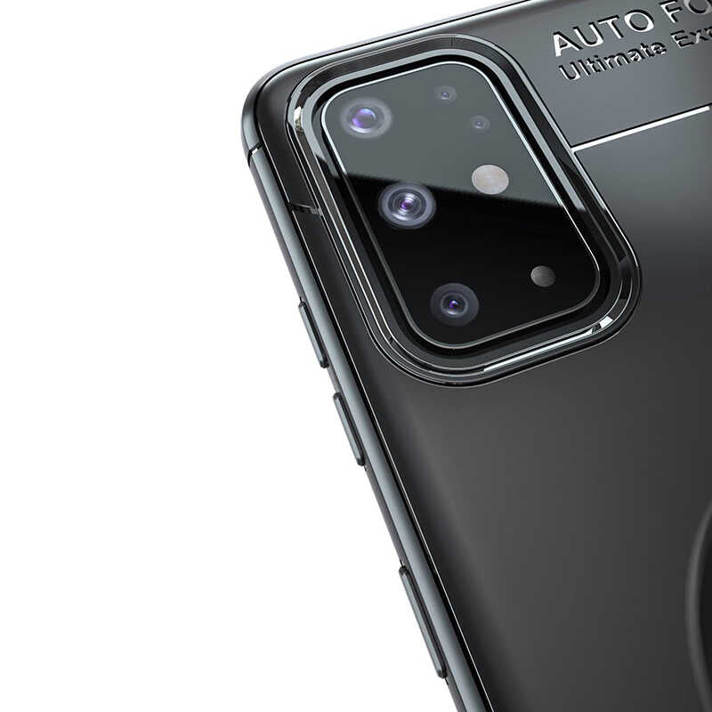 Galaxy A31 Kılıf Zore Ravel Silikon Kapak Mavi