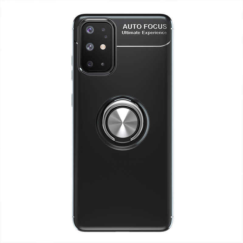 Galaxy A31 Kılıf Zore Ravel Silikon Kapak Siyah