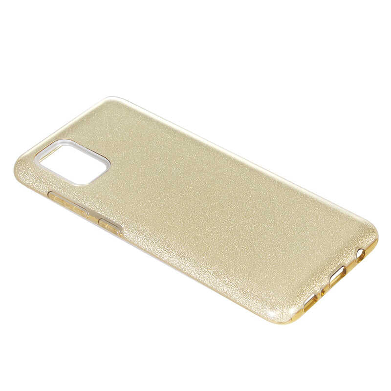 Galaxy A31 Kılıf Zore Shining Silikon Gri