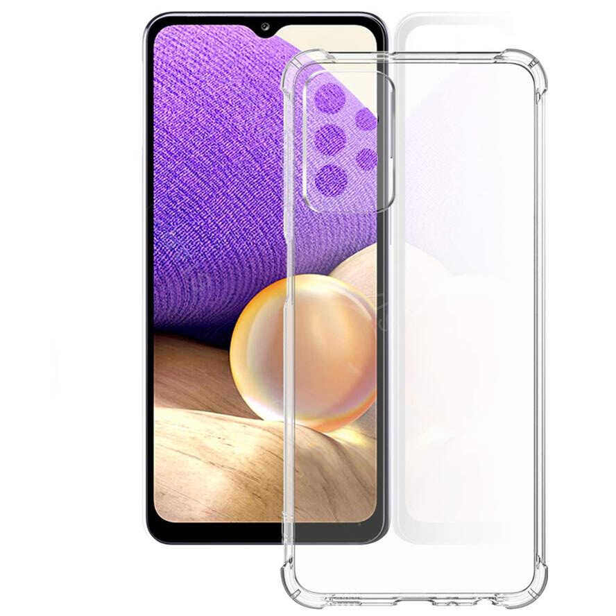 Galaxy A33 5G Kılıf Zore Kamera Korumalı Nitro Anti Shock Silikon Renksiz