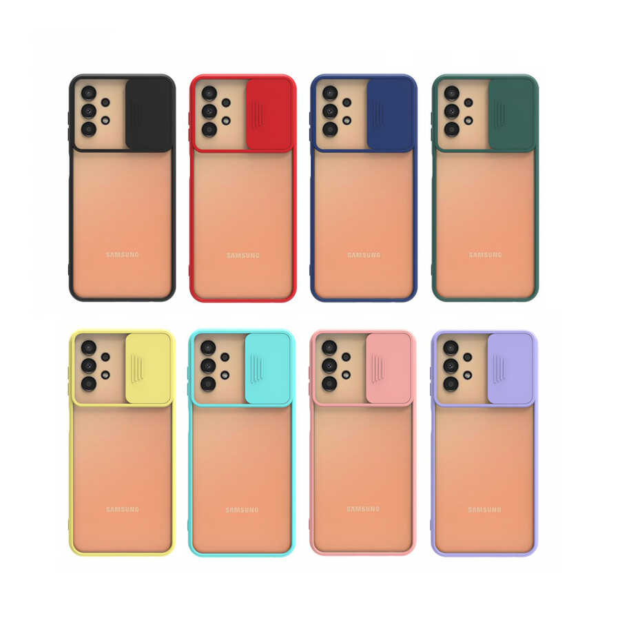 Galaxy A33 5G Kılıf Zore Lensi Kapak Lila