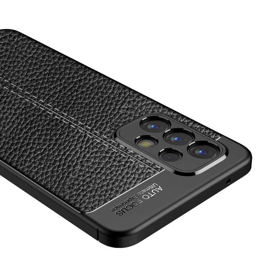 Galaxy A33 5G Kılıf Zore Niss Silikon Kapak Siyah